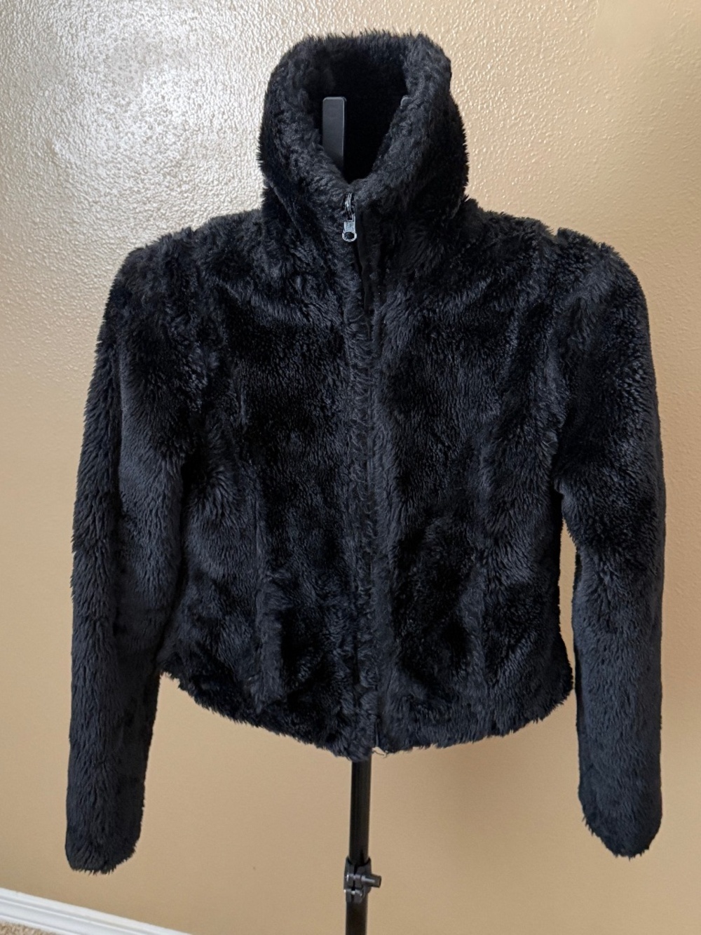 BB Dakota Fluffy Teddy Coat REVERSIBLE Size S